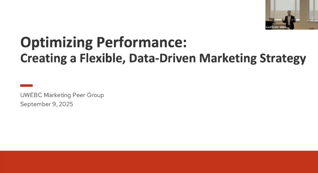 1. Full Event Recording: Optimizing Performance: Creating a Flexible, Data-Driven Marketing Strategy thumbnail